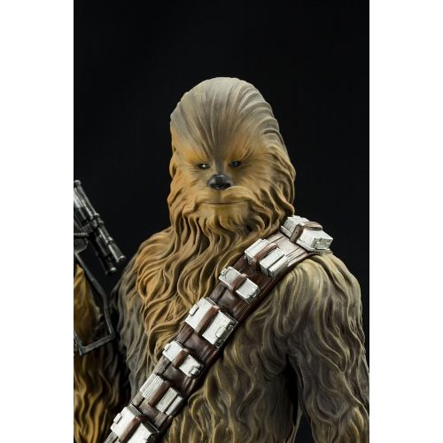 코토부키야 Kotobukiya Star Wars: The Force Awakens: Han Solo & Chewbacca ArtFX+ Statue (2 Pack)