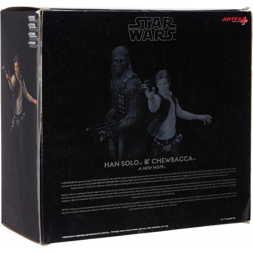 코토부키야 Kotobukiya Star Wars Han Solo and Chewbacca Artfx+ Statue