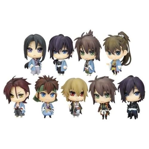 코토부키야 Kotobukiya Co., Ltd. Hakuoki Shinsengumi Kitan: One Coin Trading Figure Box (Set of 9)