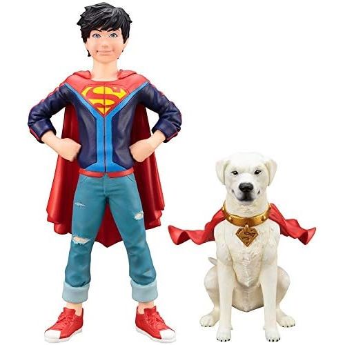 코토부키야 Kotobukiya DC Comics Super Sons Jonathan Kent & Krypto Two Pack Artfx+ Statue