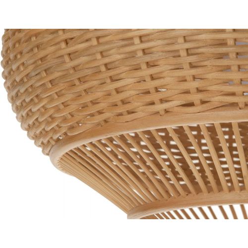  Kouboo KOUBOO 1050029 Wicker Pear Pendant Lamp, 18 x 18 x 15, Natural