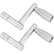 [아마존베스트]Koulate Drum Z-Type Universal Key Hand Tool Professional Continuous Motion Speed Key for Universal Drums (2 Packs)