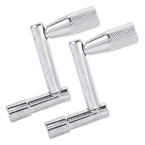  [아마존베스트]Koulate Drum Z-Type Universal Key Hand Tool Professional Continuous Motion Speed Key for Universal Drums (2 Packs)