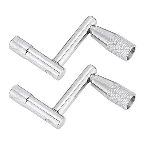  [아마존베스트]Koulate Drum Z-Type Universal Key Hand Tool Professional Continuous Motion Speed Key for Universal Drums (2 Packs)