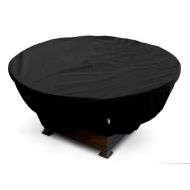 KOVERROOS KoverRoos Weathermax 73067 Large Firepit Cover, 45-Inch Diameter by 21-Inch Height, Black