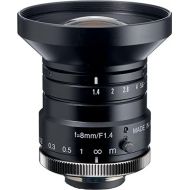 Kowa LM8HC 1 8mm F1.4 Manual Iris C-Mount Lens, 2 Megapixel Rated