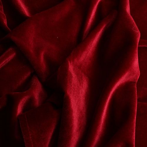  Koyal Wholesale Velvet Tablecloth 120-Inch Round Table Cloth, Farmhouse Table Cover, Velvet Tablecloth, Velvet Linen (Burgundy, 120-Inch)