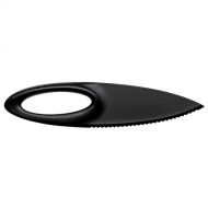 koziol Gourmetmesser Sahsa M, Kunststoff, solid schwarz, 2 x 5,8 x 24,8 cm
