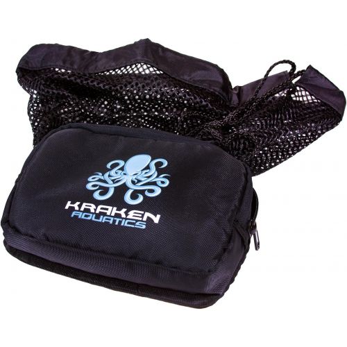  [아마존베스트]Kraken Aquatics Compact Mesh Gear Bag | for Scuba Diving, Snorkeling, Swimming, Beach and Sports Equipment