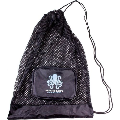  [아마존베스트]Kraken Aquatics Compact Mesh Gear Bag | for Scuba Diving, Snorkeling, Swimming, Beach and Sports Equipment