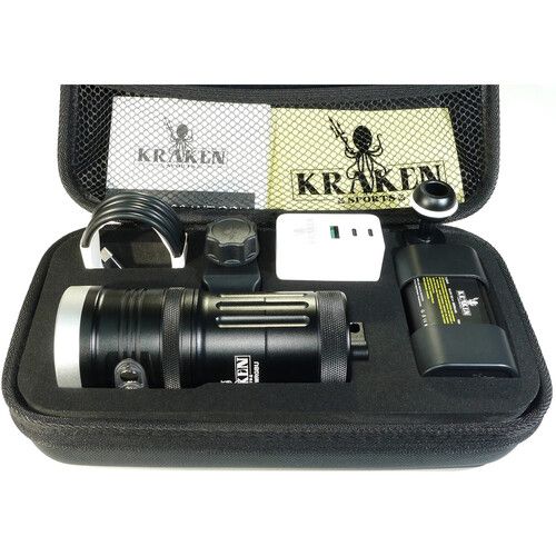  Kraken Sports Hydra 4000 WRGBU Underwater Video Light