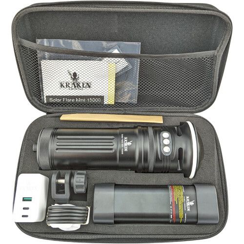  Kraken Sports Solar Flare Mini 15000 Video Dive Light