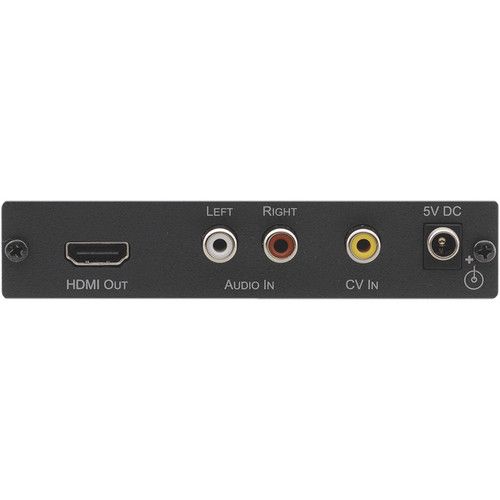  Kramer Composite Video & Stereo-Audio to HDMI Scaler