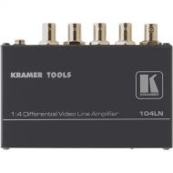 Kramer 104LN 1x4 Composite Video Line Amplifier, Differential Input