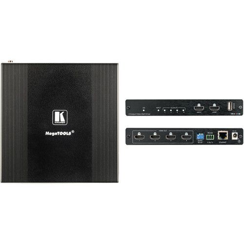  Kramer Cascadable 4-Output Video Wall Driver