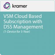 Kramer Management Platform for VIA Devices Subscription (1 Device, 5-Year)