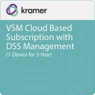 Kramer Management Platform for VIA Devices Subscription (1 Device, 3-Year)