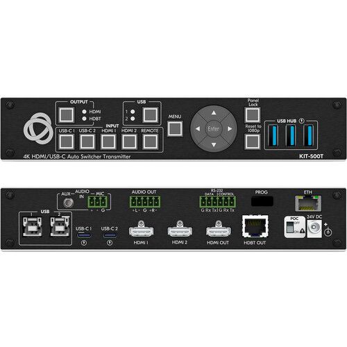  Kramer 5x2 4K60 USB-C/HDMI Extender/Scaler Matrix Kit