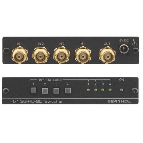  Kramer 6241HDXL 4x1 3G HD-SDI Switcher