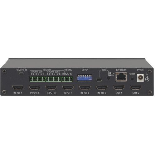  Kramer VS-62H 6x2 4K HDMI Matrix Switcher