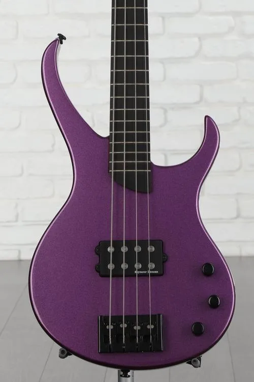 Kramer Desciple D-1 Bass Guitar - Thundercracker Purple Metallic