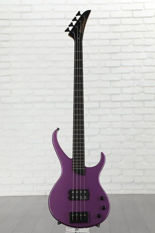  Kramer Desciple D-1 Bass Guitar - Thundercracker Purple Metallic