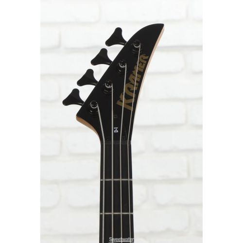 Kramer Desciple D-1 Bass Guitar - Thundercracker Purple Metallic