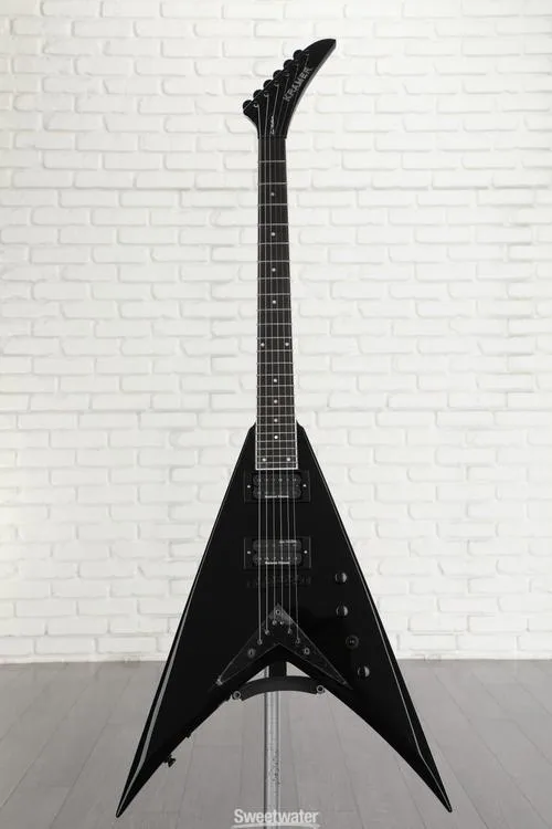  Kramer Dave Mustaine Vanguard Electric Guitar - Ebony Demo