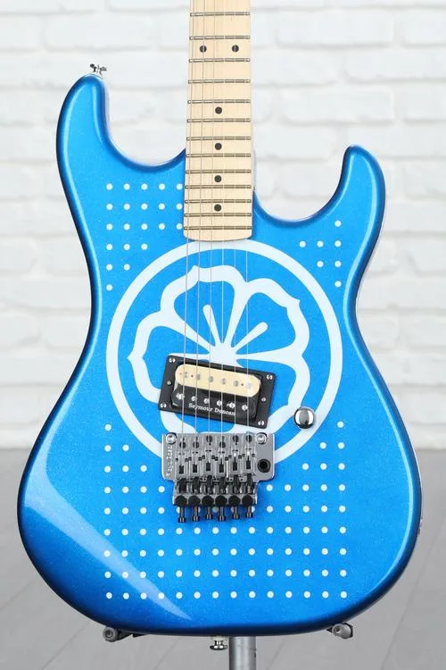 Kramer Baretta Electric Guitar - White Lotus Candy Blue