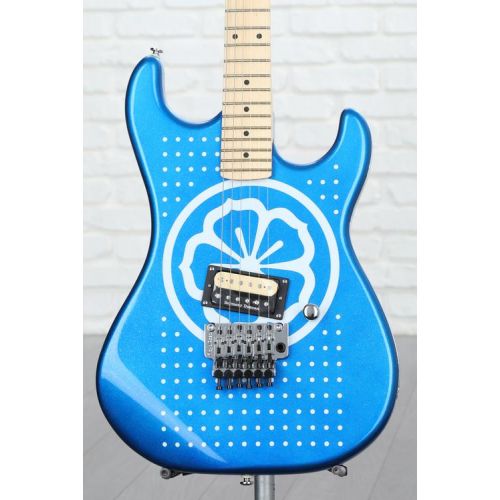  Kramer Baretta Electric Guitar - White Lotus Candy Blue