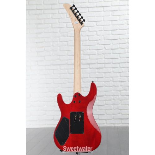  Kramer Striker Figured HSS Electric Guitar - Transparent Red