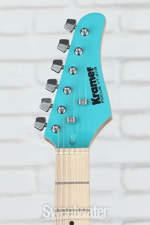  Kramer Focus VT-211S Electric Guitar - Teal