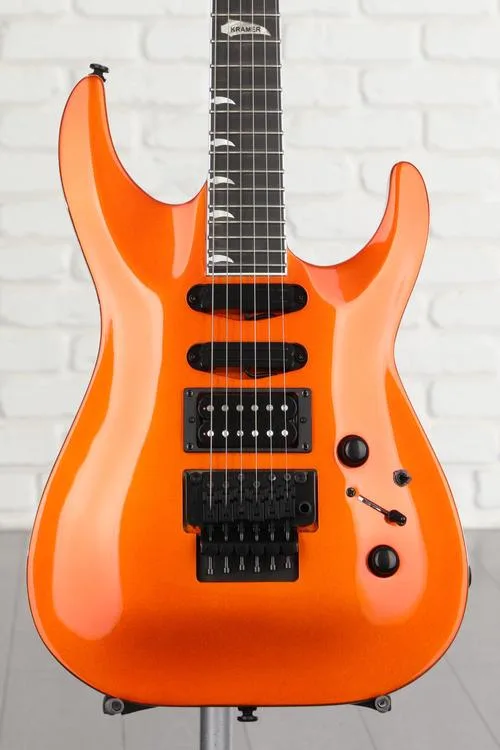 Kramer SM-1 Electric Guitar - Orange Crush