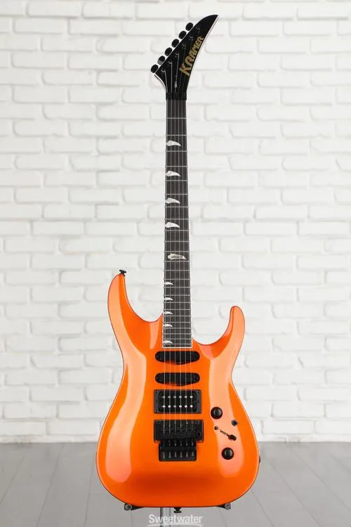  Kramer SM-1 Electric Guitar - Orange Crush