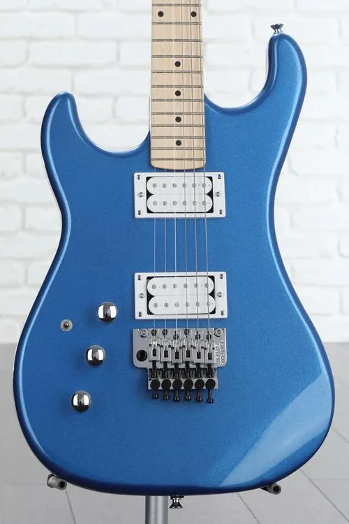 Kramer Pacer Classic Left-handed Electric Guitar - Radio Blue Metallic