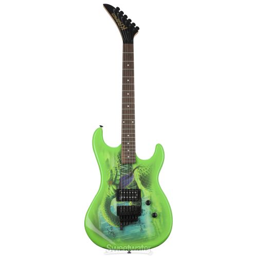  Kramer Snake Sabo Baretta Outfit Electric Guitar - Green