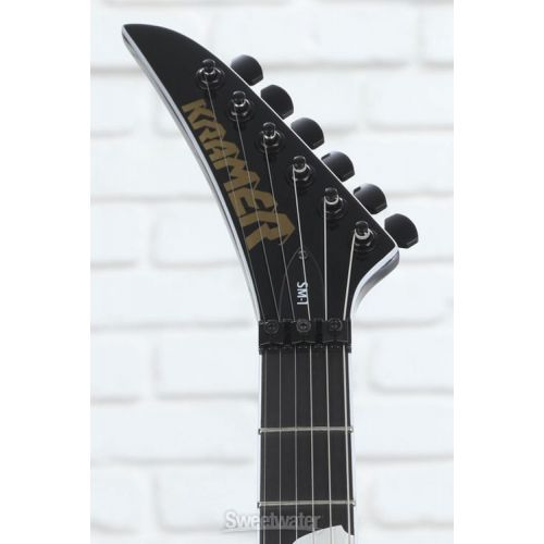  Kramer SM-1 Figured Left-handed Electric Guitar - Royal Purple Perimeter