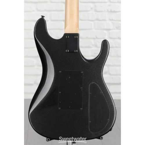  Kramer Nightswan Left-handed Electric Guitar - Jet Black Metallic