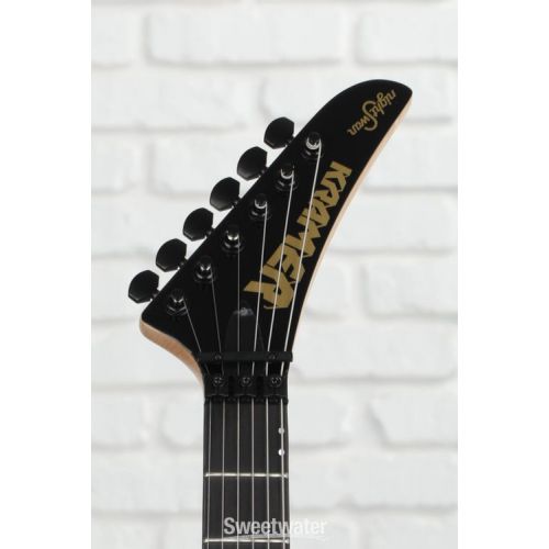  Kramer Nightswan Left-handed Electric Guitar - Jet Black Metallic