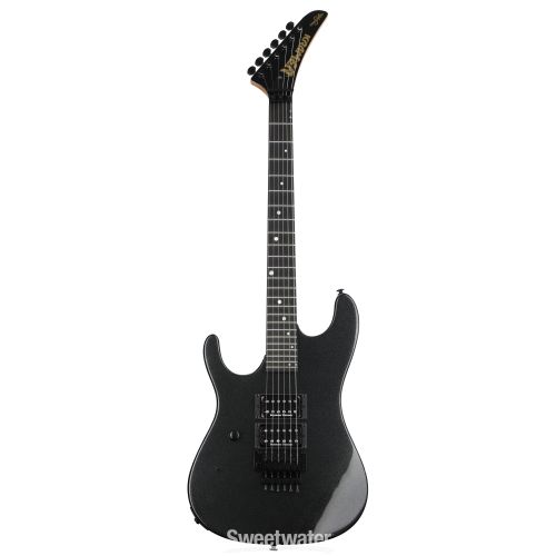  Kramer Nightswan Left-handed Electric Guitar - Jet Black Metallic