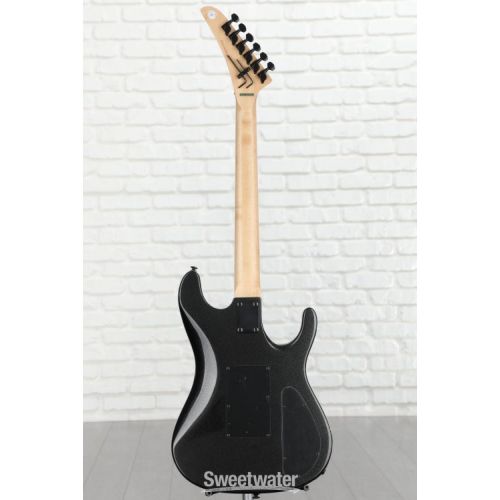  Kramer Nightswan Left-handed Electric Guitar - Jet Black Metallic