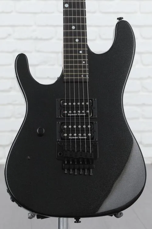 Kramer Nightswan Left-handed Electric Guitar - Jet Black Metallic Demo