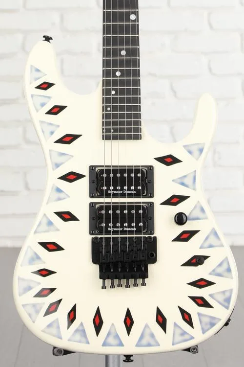 Kramer Nightswan Electric Guitar - Aztec Marble Graphic