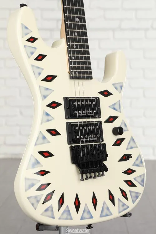  Kramer Nightswan Electric Guitar - Aztec Marble Graphic