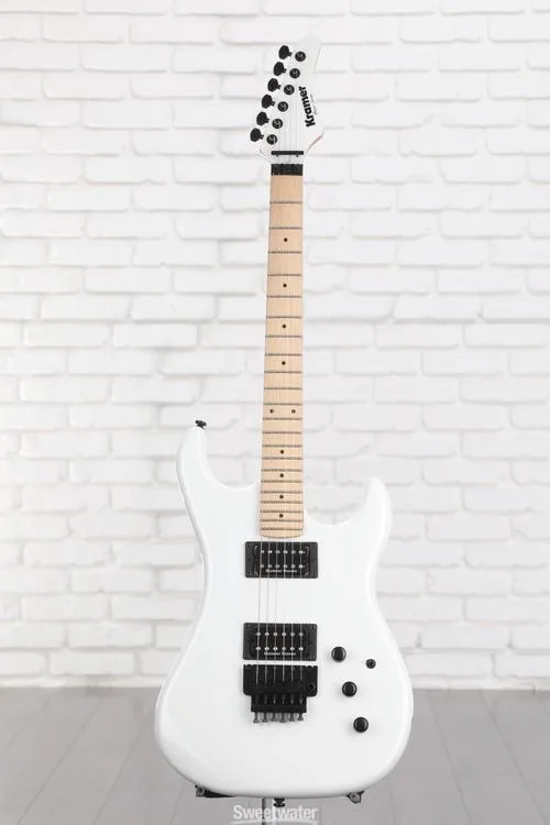  Kramer Pacer Vintage Electric Guitar - Pearl White Demo