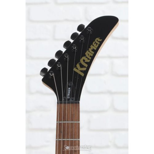  Kramer Striker Figured HSS Electric Guitar - Transparent Black