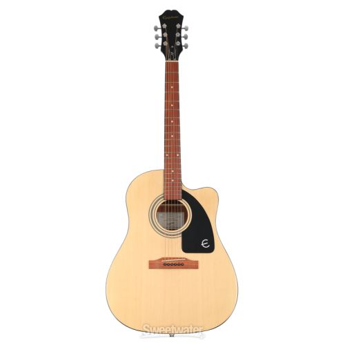  Kramer Focus VT-211S Electric and Epiphone J-15 Acoustic Guitar Bundle