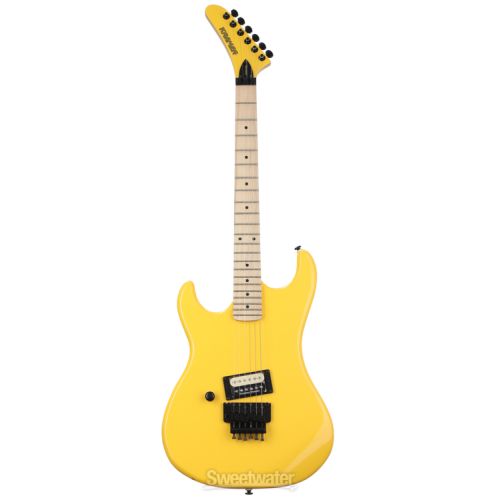  Kramer Baretta Left-handed Electric Guitar - Bumblebee Yellow