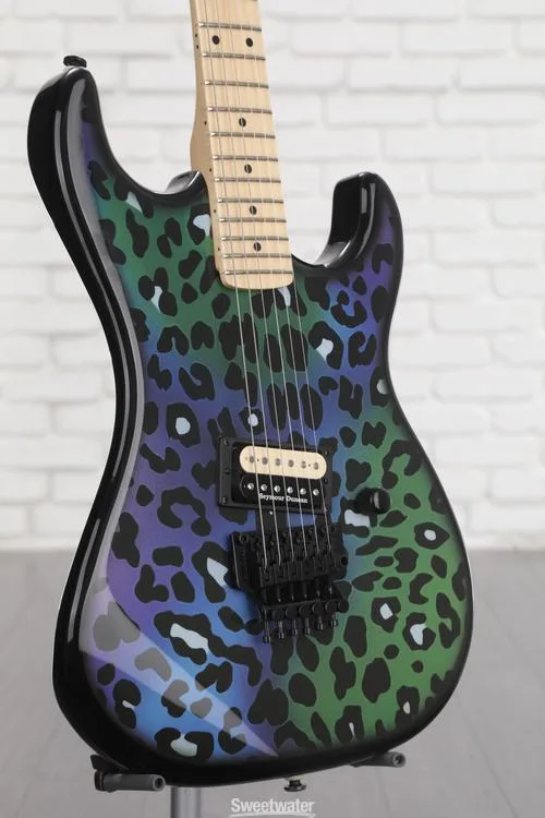  Kramer Baretta Electric Guitar - Rainbow Leopard Demo