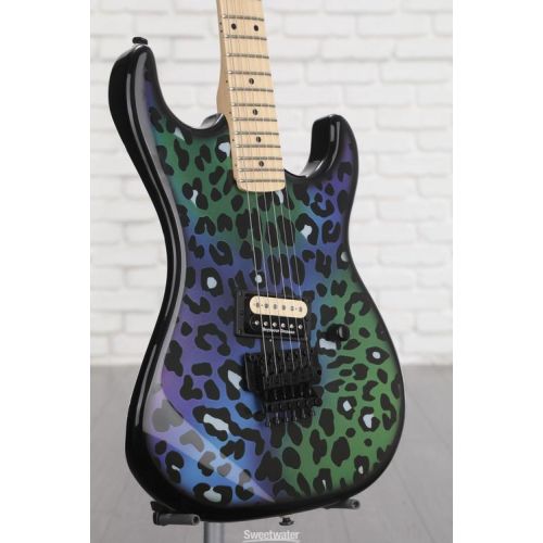  Kramer Baretta Electric Guitar - Rainbow Leopard Demo